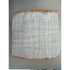 Cloth-eez Classic White Cotton Pre-fold Diaper
size Newborn (10.5”x10.5”)